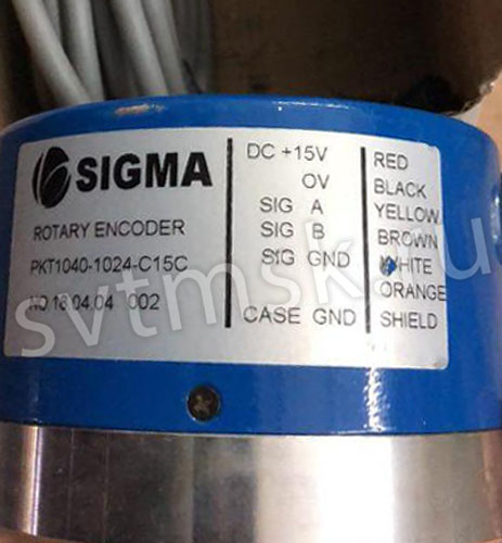 Энкодер привода дверей кабины лифта Sigma PKT1040-1024-C15C