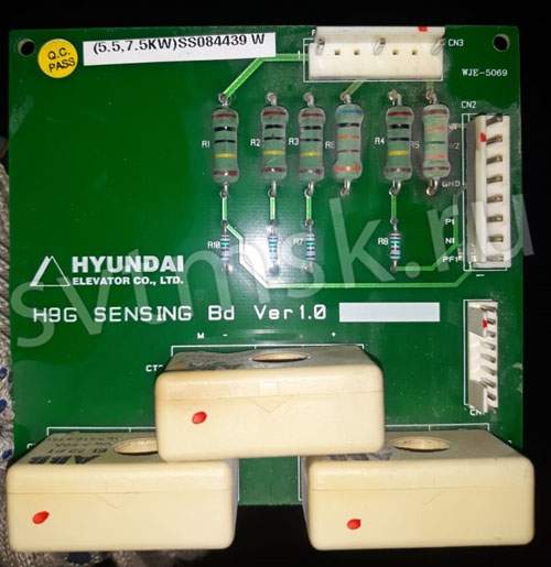 Плата H9G Sensing Bd ver 1.0 лифта Hyundai