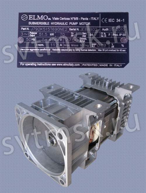 Мотор гидроагрегата GMV 51,5 kW 400V 50Hz