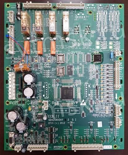 Плата ECB II (AY2) эскалатора Otis.     