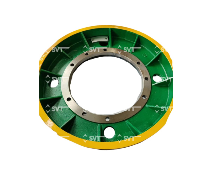 Шкив канатоведущий 750х5х13мм лебедки KONE MX18. KM160049H02