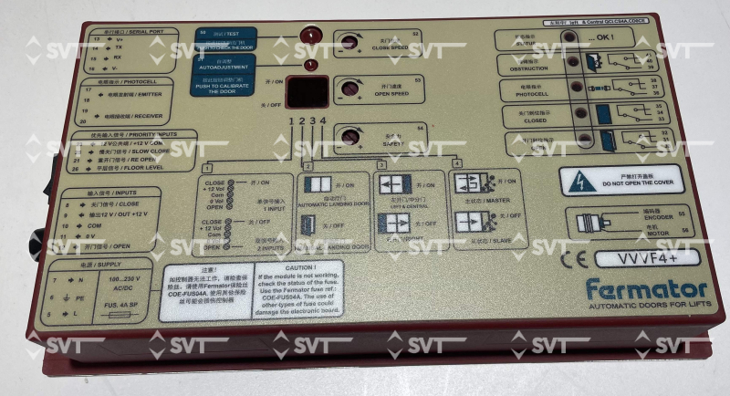 Контроллер управления приводом дверей Fermator Compact VVVF4+ левый