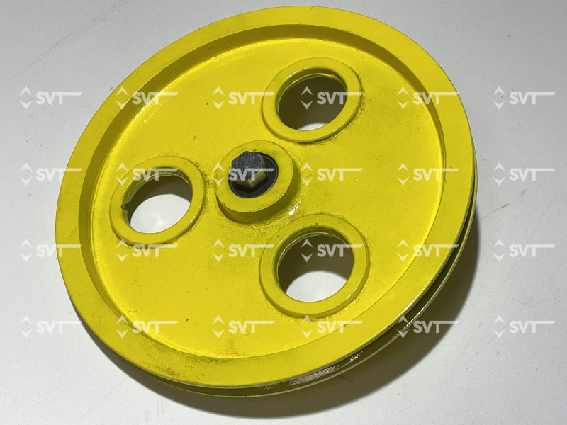 Шкив натяжного устройства ограничителя скорости Otis D=235mm.