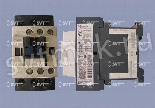 Контактор Schneider  LC1D25 LAD4TBDL  BD 24VDC     