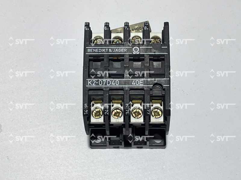 Контактор Benedikt&Jager K2-07ND40 40E