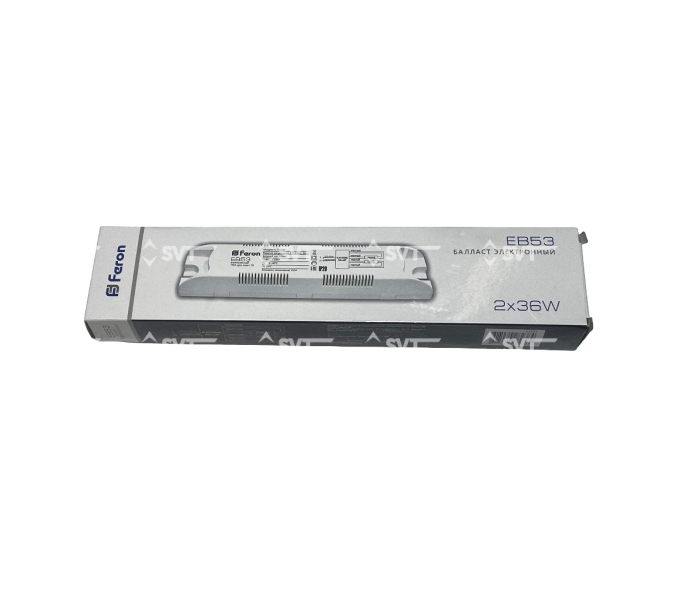 Пускорегулирующий электронный аппарат 2х36W 230V. EB53