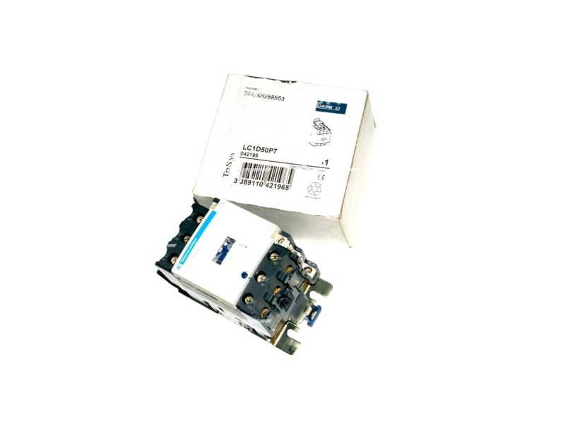 Контактор LC1-D50P7, 230VAC 50A 22KW 50/60HZ