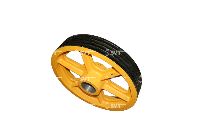 Шкив канатоведущий 525х4х12 КМЗ. 0621.92.00.001В